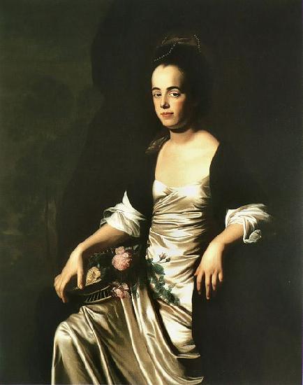 John Singleton Copley Portrait of Mrs. John Stevens oil painting image